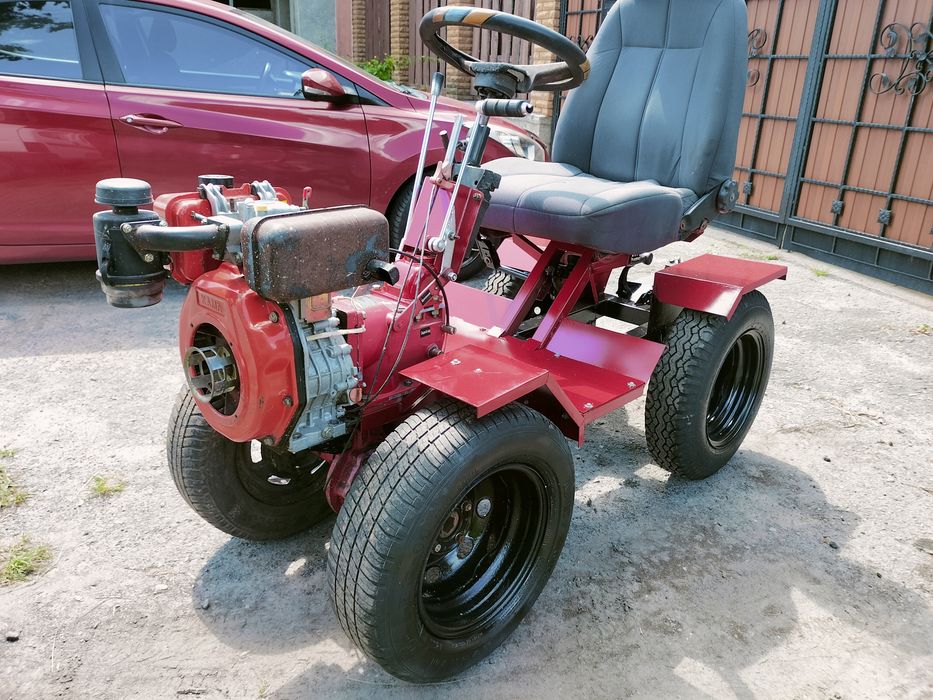 переобладнання мотоблока в мінітрактор