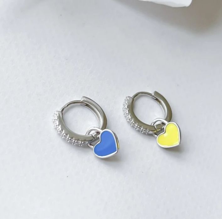 Продам сережки серьги серебро, срібло 925 проба