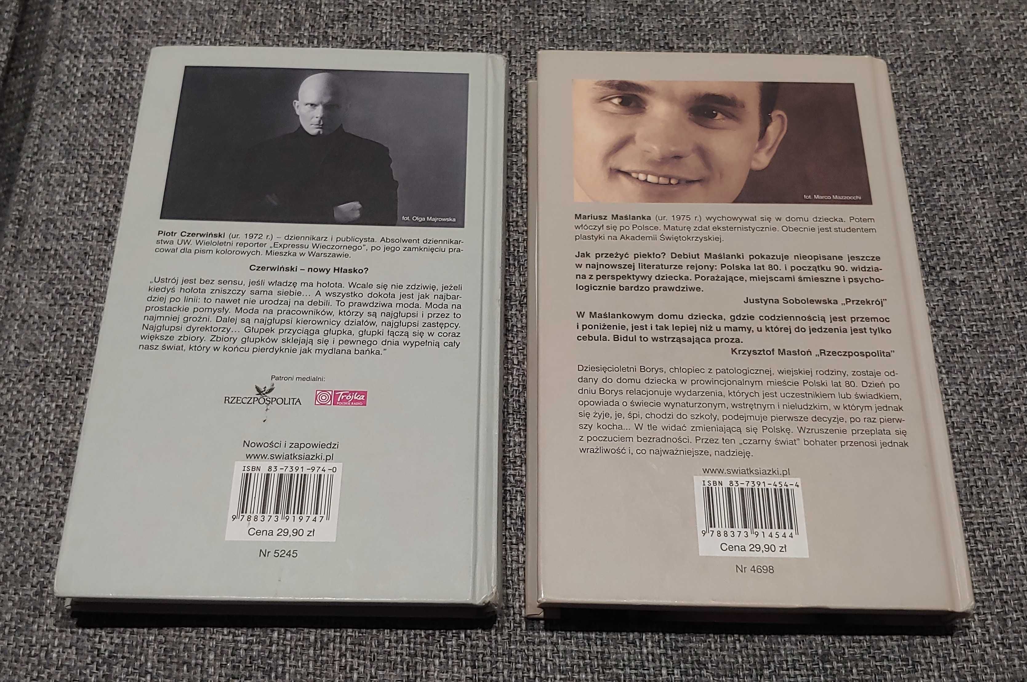Mariusz Maślanka "Bidul" i Piotr Czerwiński "Pokalanie"