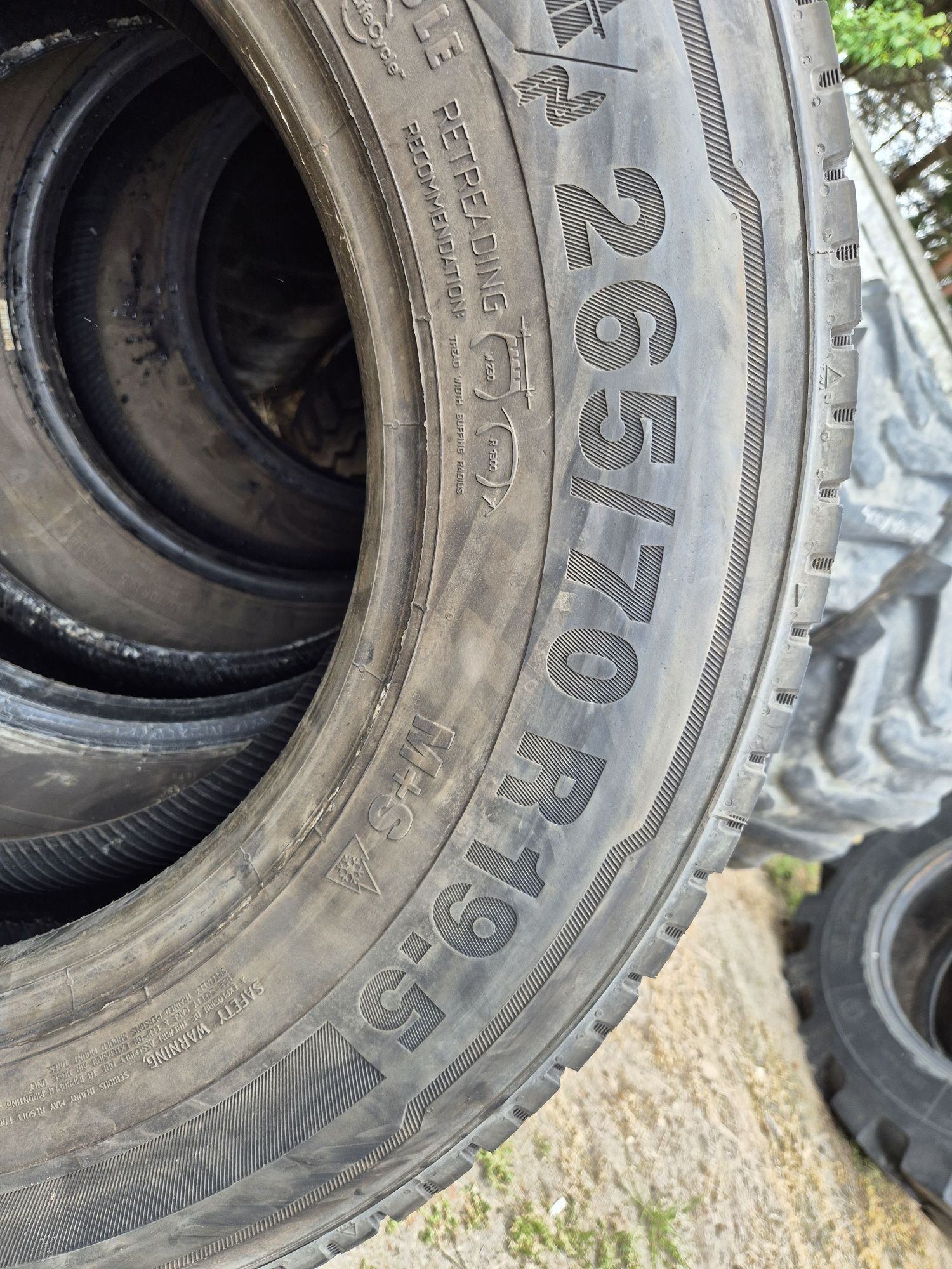 Opony 265/70r19.5