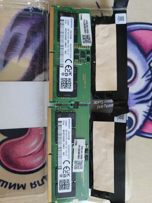 Оперативна память для ноутбука DDR5 2×8Gb