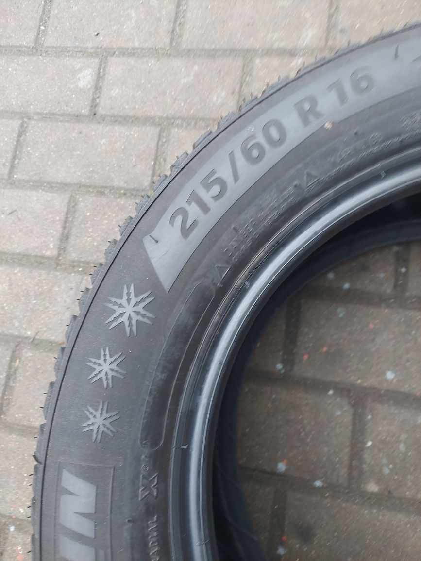 1x opona pojedyncza 215 60 R16 99H Michelin Alpin 5 ok.7.5mm