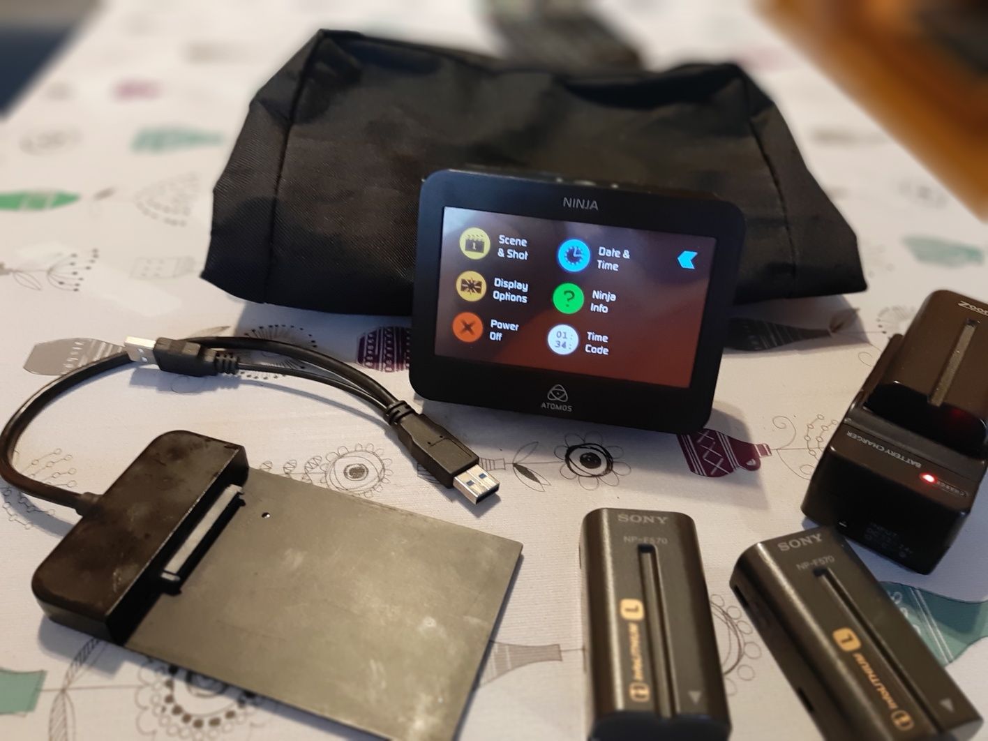 Recorder full Hd 1920x1080 Atomos Ninja aplle prores HQ