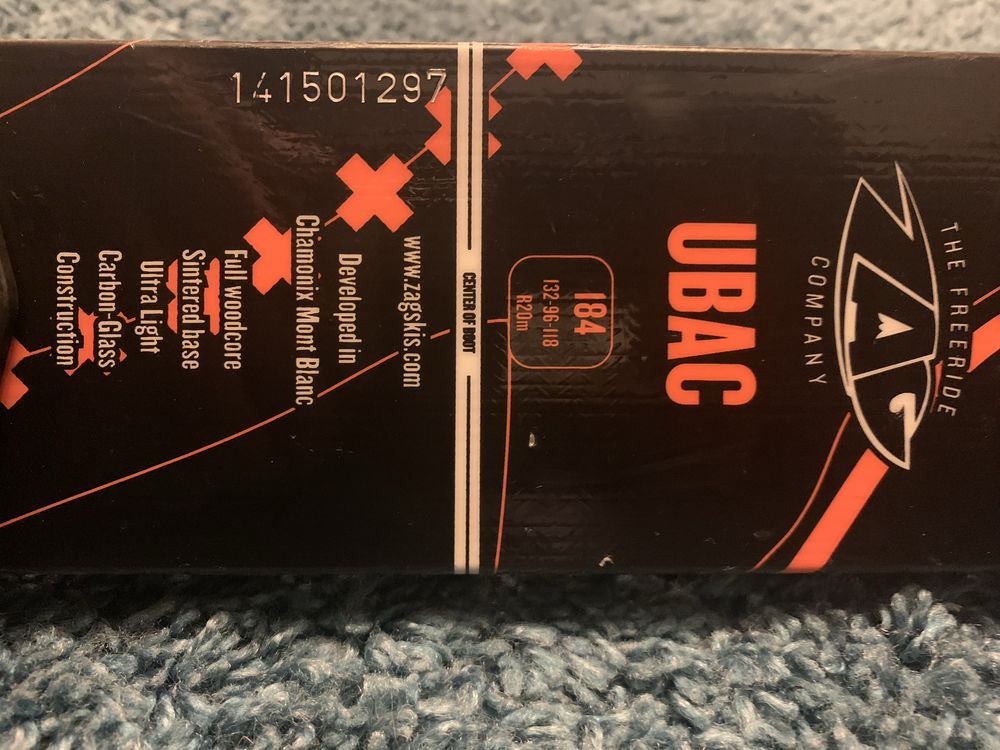 ZAG UBAC 96 mm 184 cm