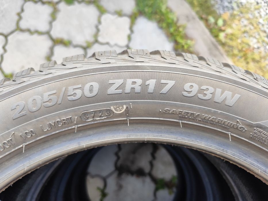 4 x opona KUMHO  205/50R17 wielosezon
