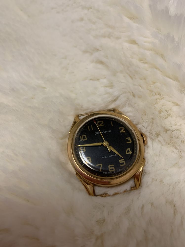 Часы золотые СССР