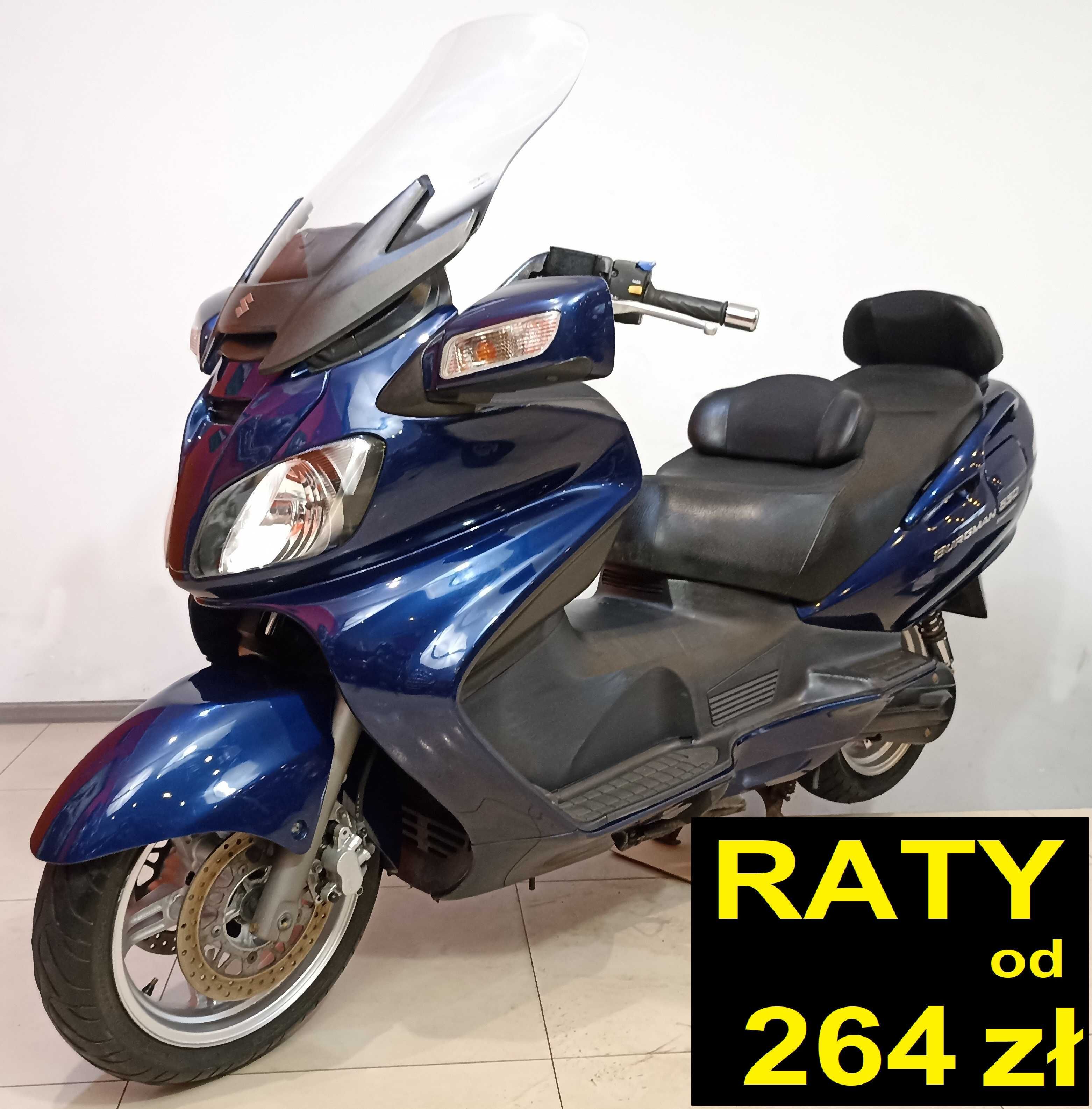 Suzuki AN 650 Burgman 2006rok niski przebieg ABS EXECUTIVE