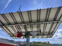 Seguidor solar estrutura painel fotovoltaico