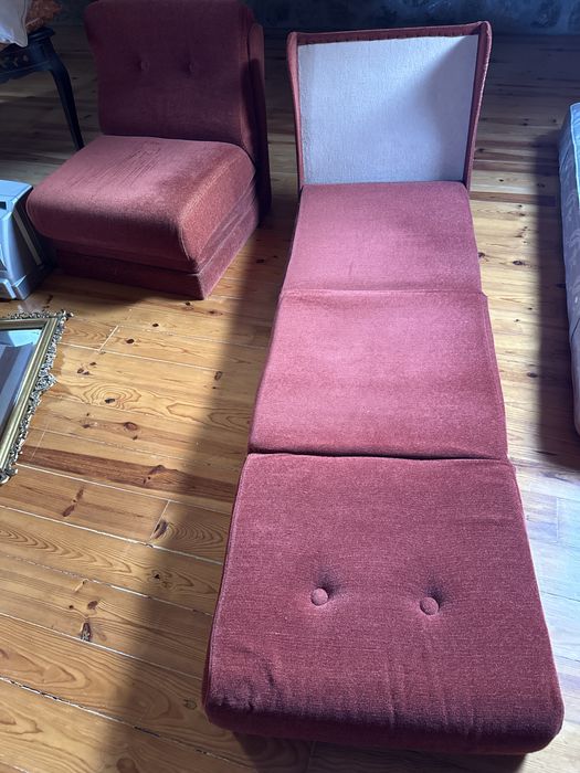 Poltrona modular baixa (sem braços) x 2