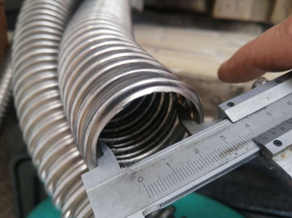 Гофра для генератора нержавейка 20/22/25/32/40 мм для генератора