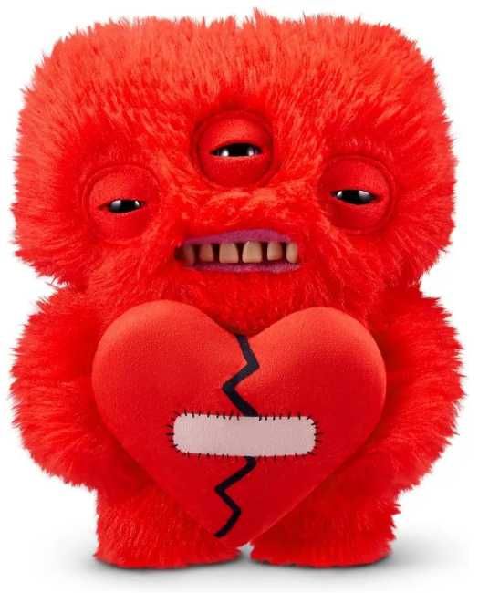 М'яка іграшка з зубами Фаглер Любов Валентинка  Fuggler  Love Fugg