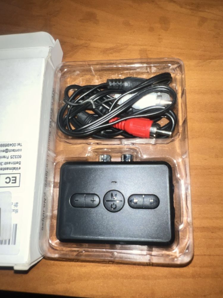2 w 1  Wielofunkcyjny nadajnik i odbiornik audio