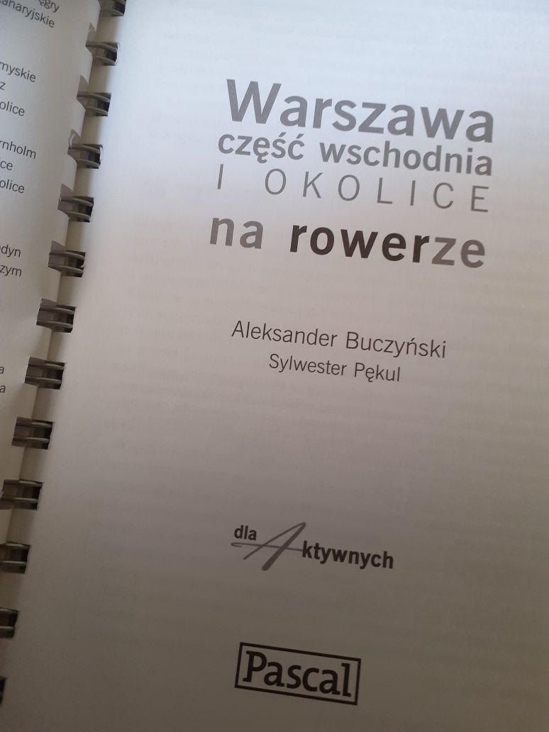 Warszawa część wschodnia i okolice na rowerze