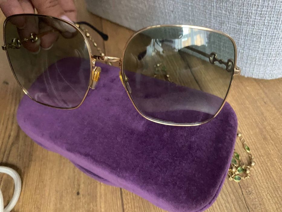 Ekskluzywne okulary przeciwsłoneczne GUCCI – Oryginał z salonu
