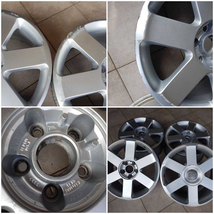 Felgi aluminiowe OEM Audi A4 B6 B7 A6 c5 sline 7,5x17 et45 57,1 5x112
