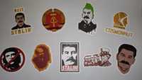Наклейки наліпки стікери срср радянські Сталін Ленін ссср