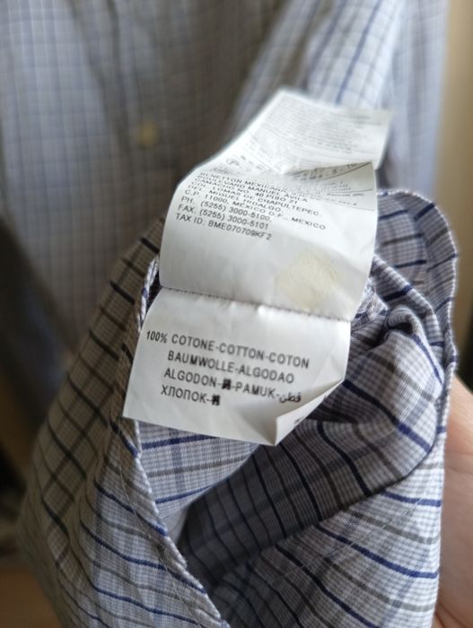 Koszula w krate United Colors of Benetton Rozmiar M