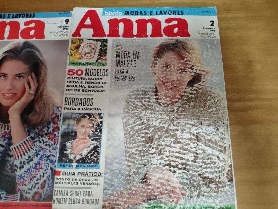 3 Revistas Anna Moda e Lavores