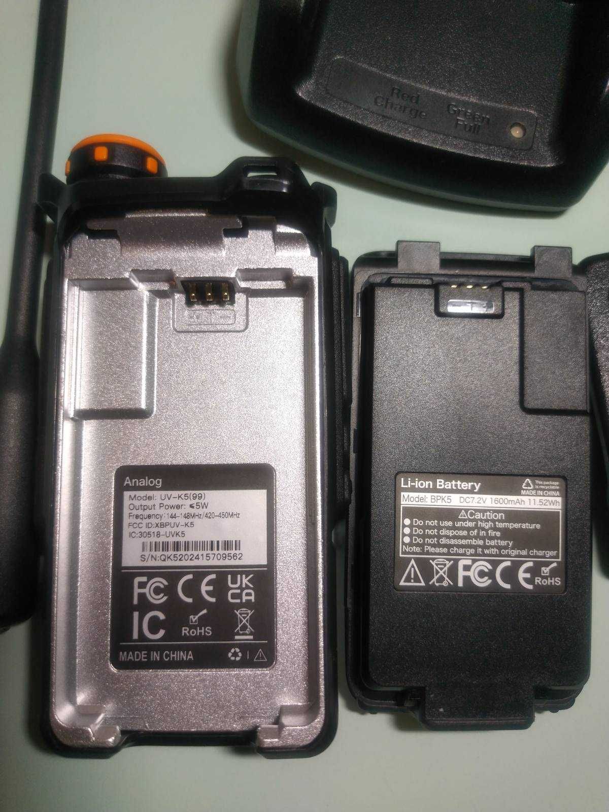 Radiotelefon Quansheng UV K6 Skaner Służb Zaprogram Loitnicze USB C