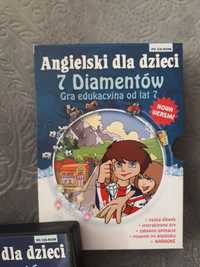 Angielski dla dzieci 7 diamentów gra edukacyjna od lat 7 PC CDROM