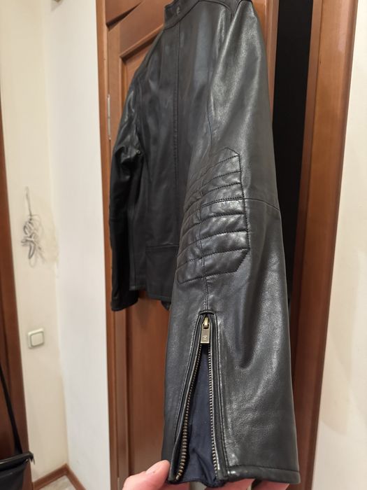 Massimo Dutti оригинальная кожаная куртка