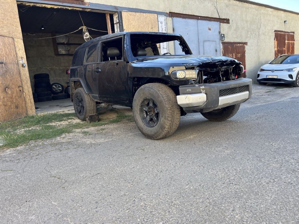 toyota fj cruiser ДТП