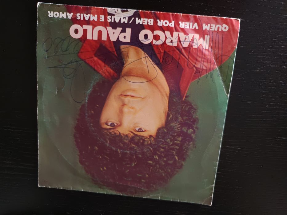 Marco Paulo vinil assinado