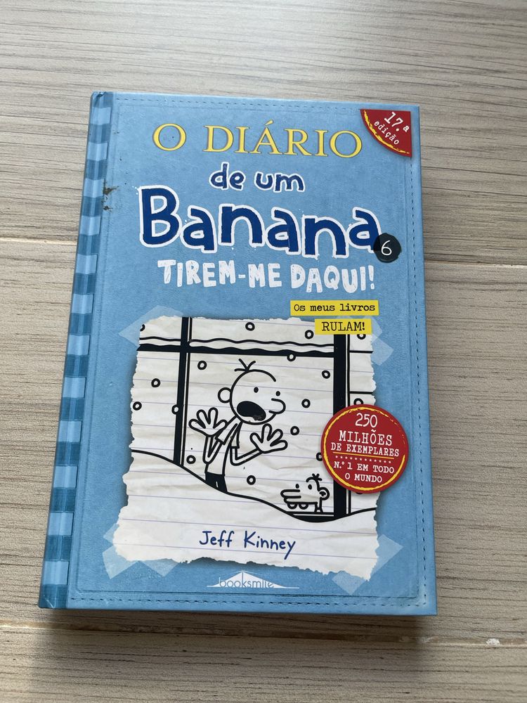 O Diário de um Banana - vários volumes, como novos