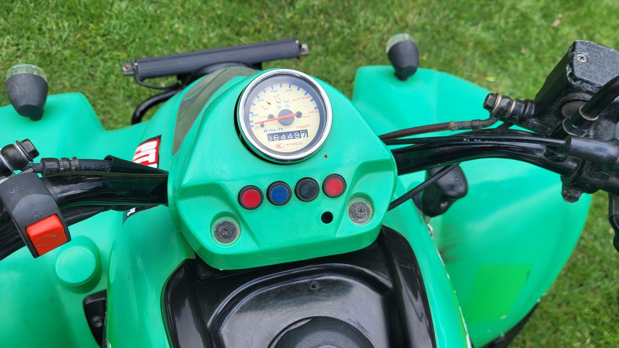 Quad Kymco KXR 250,  2007r Homologacja