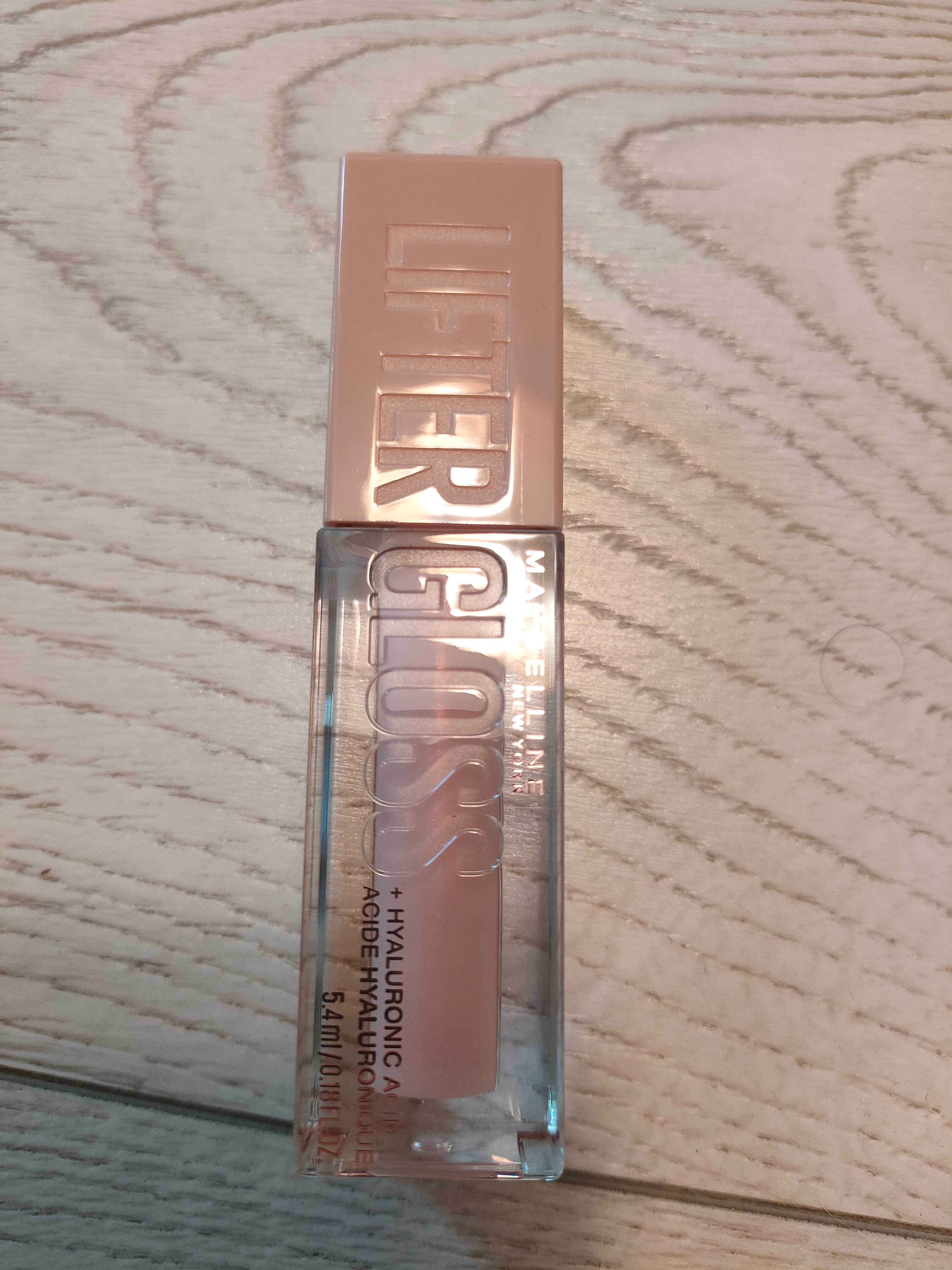 Błyszczyk do ust z kwasem hialuronowym Maybelline lifter gloss 002 ice