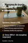 Maszyna do szycia Łucznik KL. 82 w zabudowie | Sprawna, klasyk z PRL