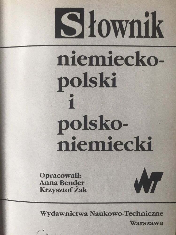 Słownik do języka niemieckiego