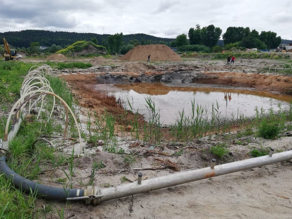 Odwadnianie wykopów,montaż igłofiltrów, pompy diesel i elekt-dozór 24h