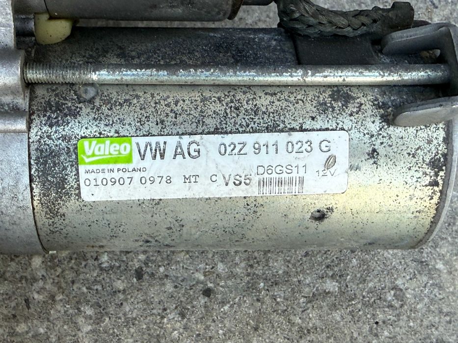 Стартер Volkswagen Golf 5 6 Passat B6 B7 1.4 TSI