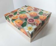 Pudełko ozdobne na prezent dekoracyjne box po Pure Beauty Pomarańcze