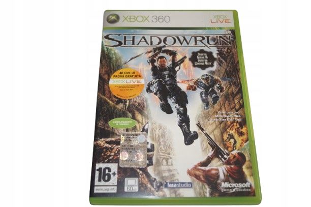 Gra Shadowrun X360 Xbox 360