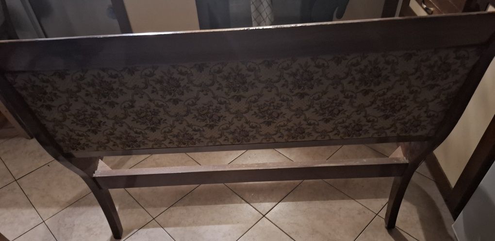 Sofa, ława stylowa dwuosobowa /antyk, biedermeier/ do renowacji