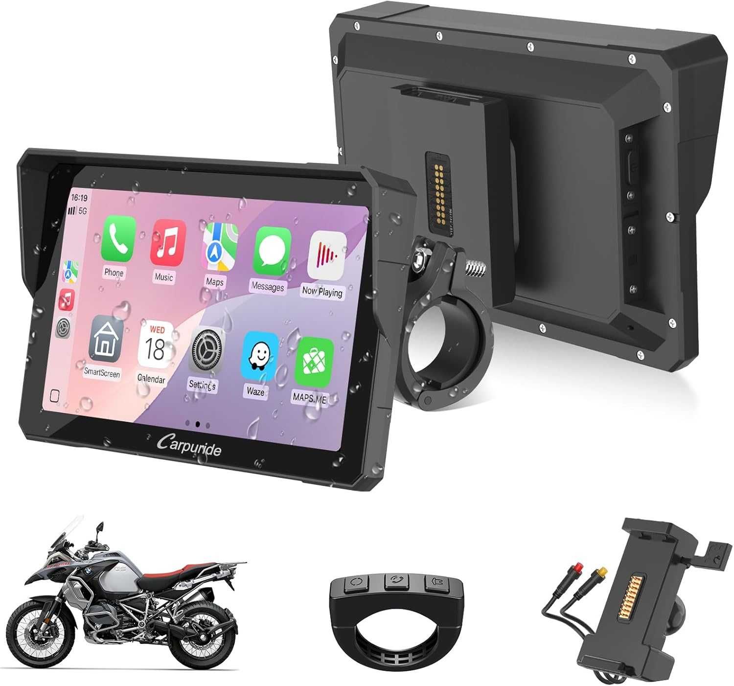 Carpuride W702S - Android Auto e Apple Carplay