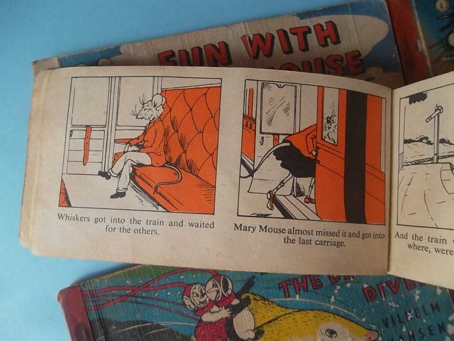 Livros infantis dos anos 50 ENID BLYTON Mary Mouse Books 9 LIVROS