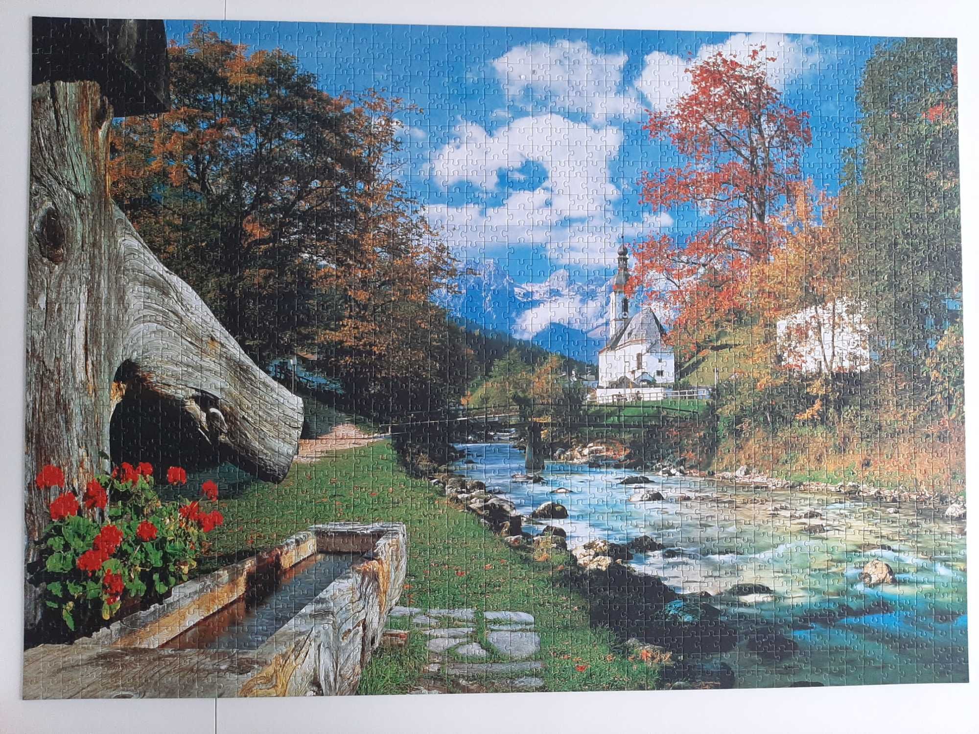 Puzzle Trefl, 2000, Alpy Bawarskie