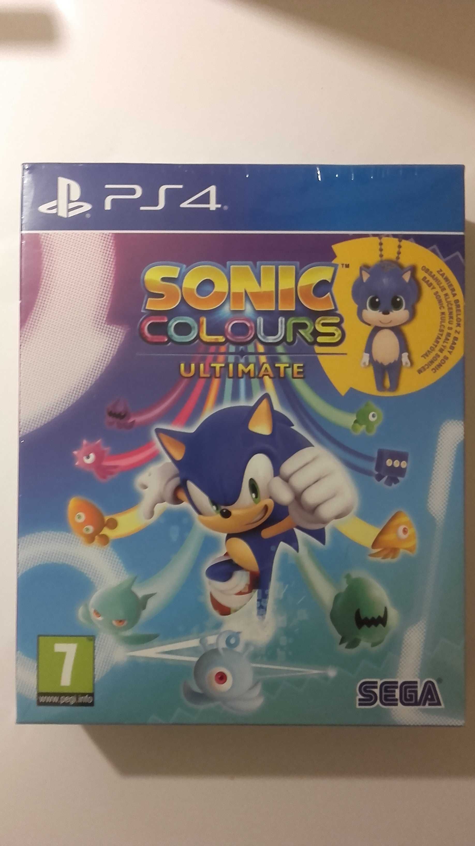 PS4 Sonic Colours Ultimate Edycja Limitowana PL Nowa w Folii