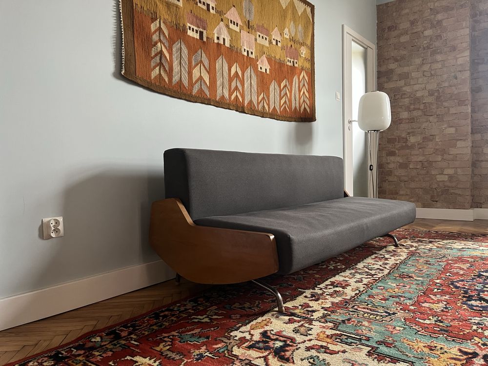 Sofa T458 kanapa tapczan PRL Różański Hałas
