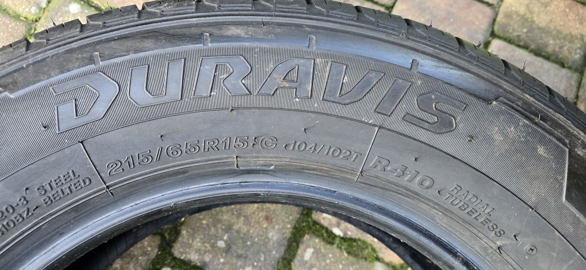 Komplet opon letnich 215/65/15C Bridgestone  duravis Nowe