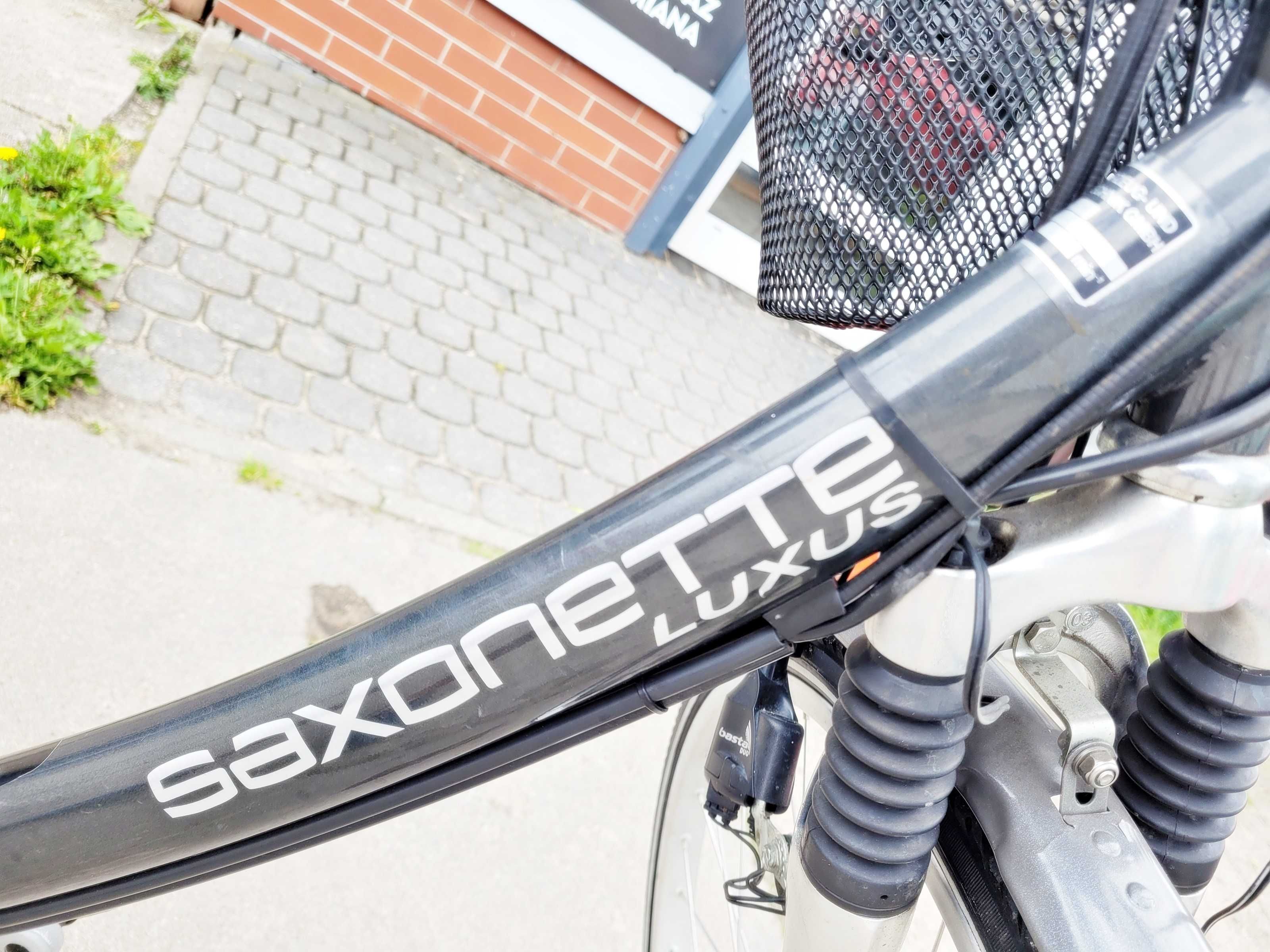 Rower Saxonette Luxus Sachs E start z silnikiem spalinowym