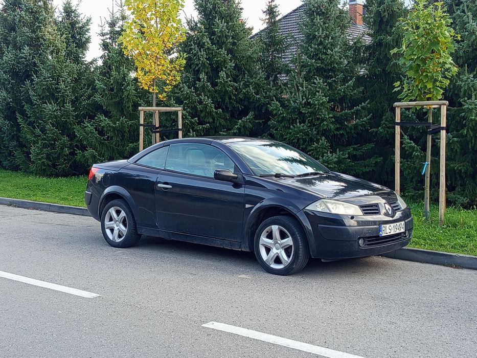 Samochód Renault Megane 2 CC Cabrio 1.6 benzyna 2003 rok. Sprawny.