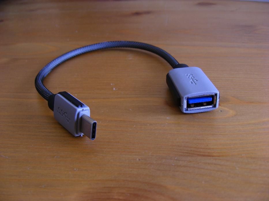 NOVO - Cabo Conversor • Adaptador USB-C para USB 3.0