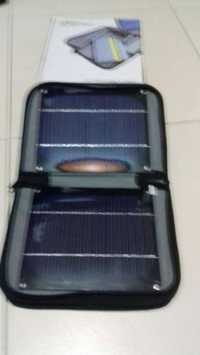 Carregador solar com pilhas carregar telemoveis