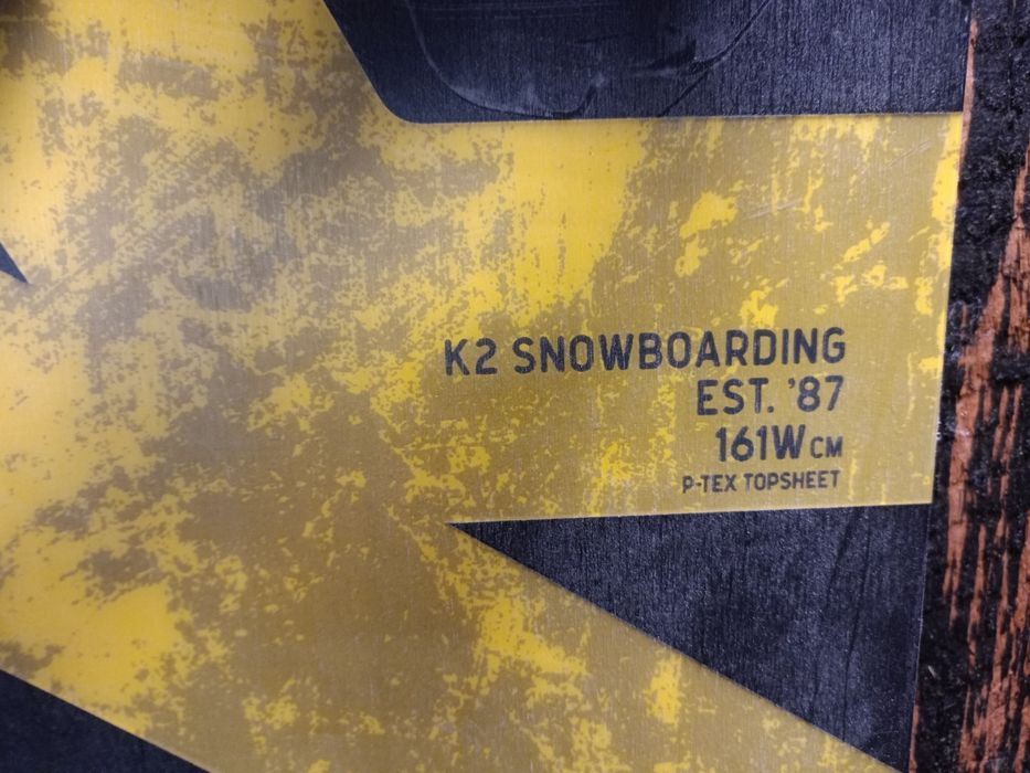 Deska snowboardowa snowboard K2 EST 87 z wiązaniami