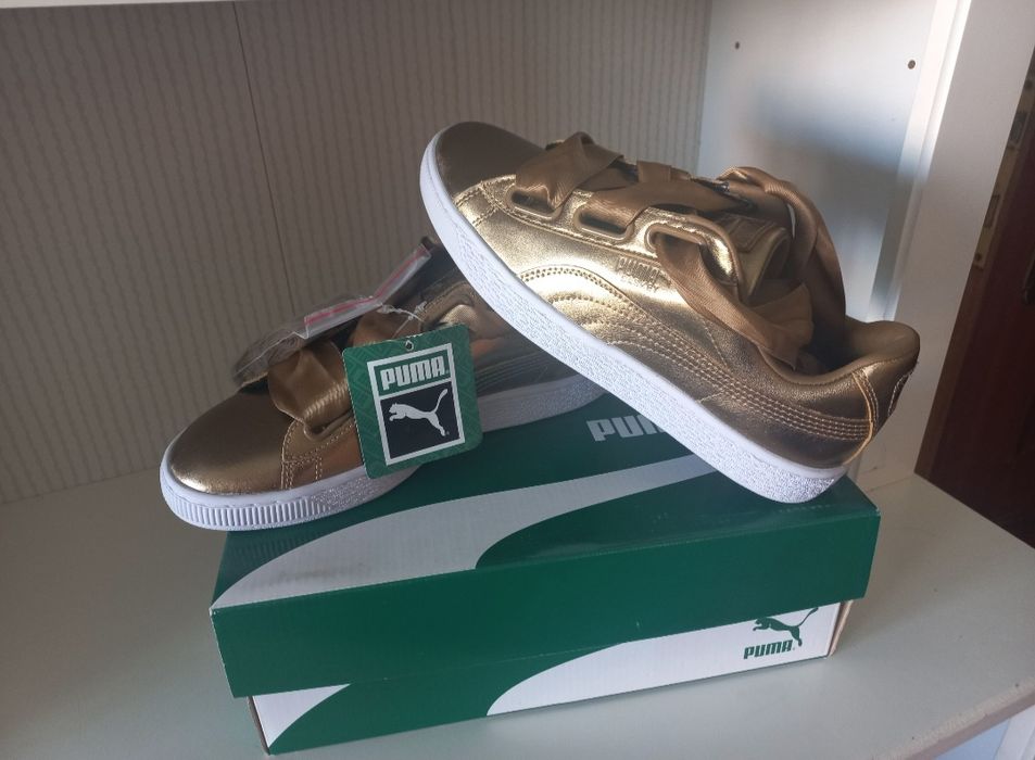 Tênis Puma femininos.