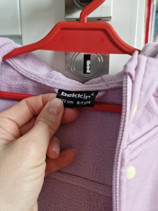 Softshell dziewczęcy Bekkin, r. 122